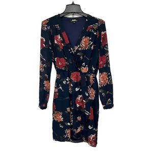 Lulus faux wrap empire waist dress